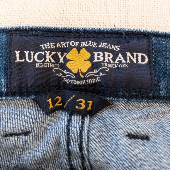 Lucky Brand 12/31 Bootcut Jeans Medium Wash Classic Stretch Denim Pants - Picture 3 of 3